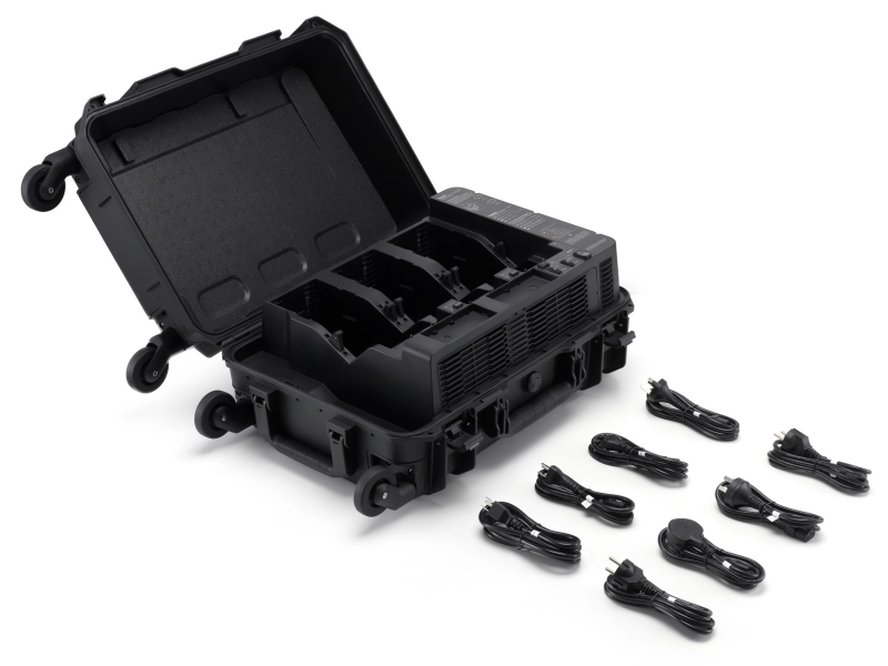 Stacja-ladowania-DJI-BS100-TB100-dla-drona-Matrice-400-zawartość-zestawu