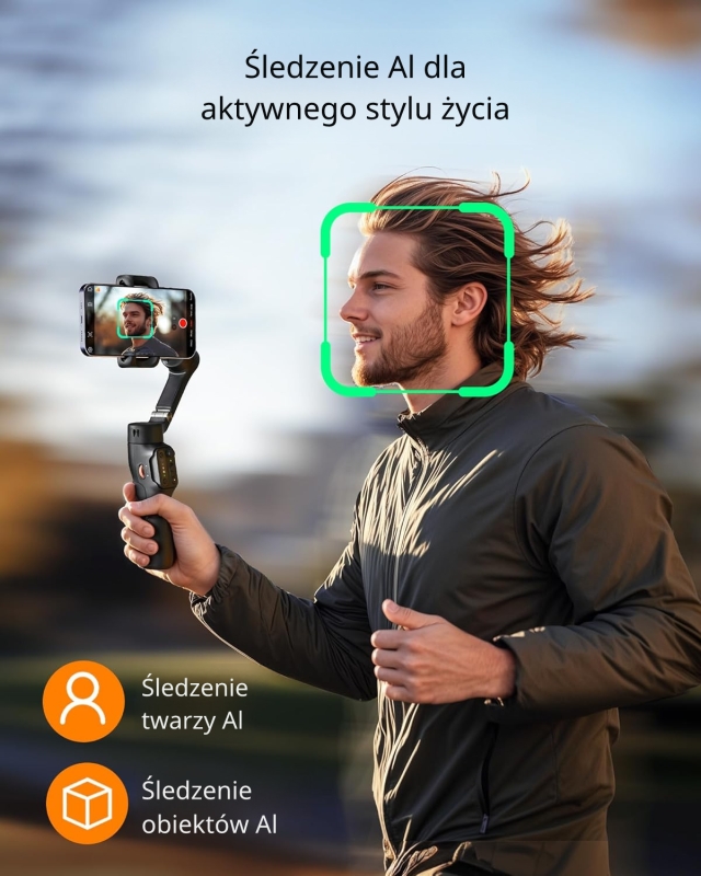 Hohem iSteady X3 SE Plus – gimbal do smartfonów z odłączanym pilotem, śledzeniem AI i długim czasem pracy.