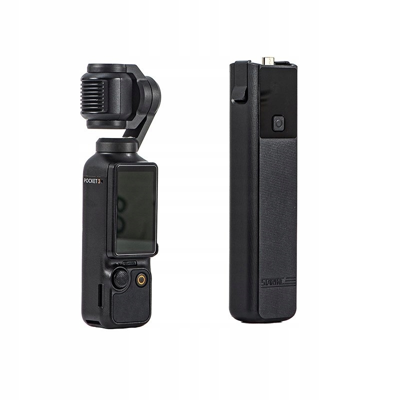 Grip Power Bank STARTRC do DJI Pocket 3 – lekka rączka 79 g z szybkim doładowaniem od 10% do 80% w około 24 min.