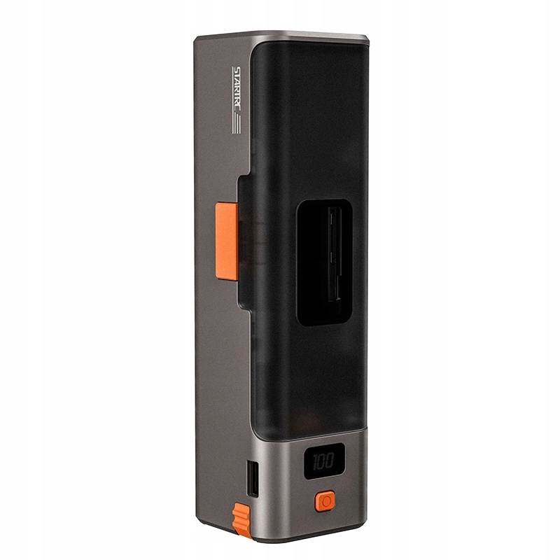 STARTRC 9000 mAh – etui-ładowarka do DJI Osmo Pocket 3 z portami USB-C/USB-A i funkcją power banku do trzech ładowań kamery.