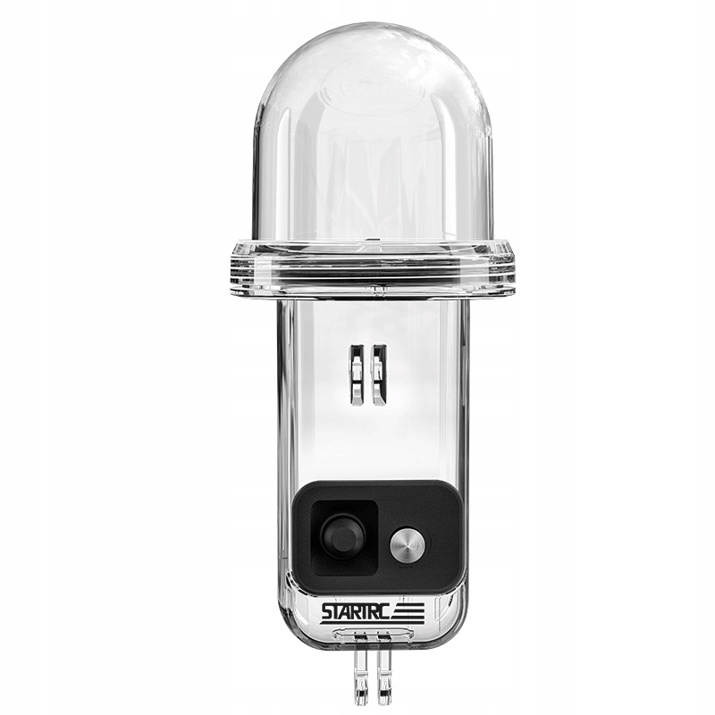 Obudowa ochronna STARTRC do DJI Pocket 3 – kopułkowa szybka, antymgielna wkładka i solidne zapięcie dla stabilnych ujęć pod wodą.