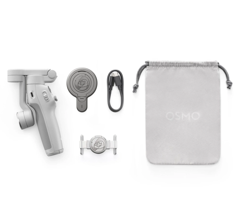 Stabilizator do telefonu DJI Osmo Mobile 7 - zawartość zestawu