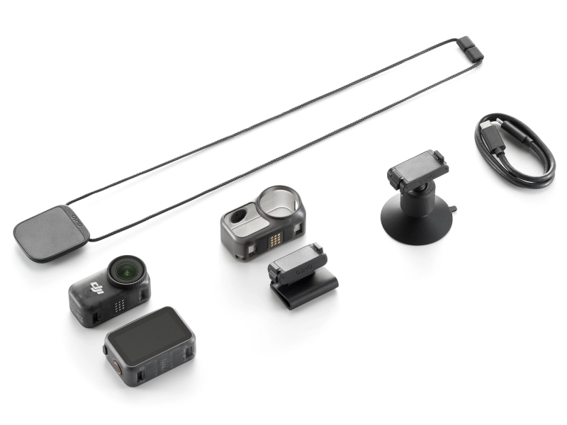 Kamera sportowa DJI Osmo Nano Standard Combo 128GB - Zawartość zestawu