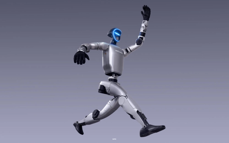 Robot Unitree H1 – humanoid nowej generacji z momentem do 360 Nm w stawach nóg i baterią 900 Wh do zadań poligonowych.