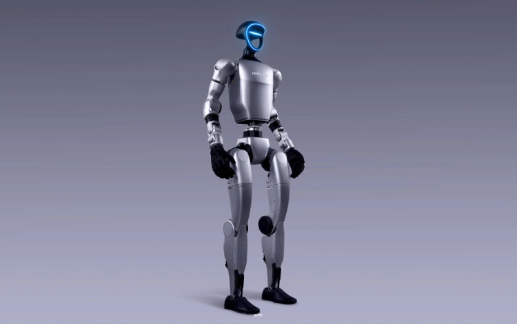 Unitree G1 Edu – U4 – humanoid do badań nad kontrolą siły chwytu i HRI, moment kolana do 120 N·m, udźwig 3 kg.