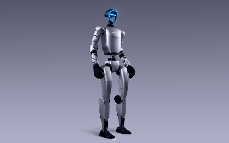 Unitree G1 Edu – U4 – humanoid do badań nad kontrolą siły chwytu i HRI, moment kolana do 120 N·m, udźwig 3 kg.