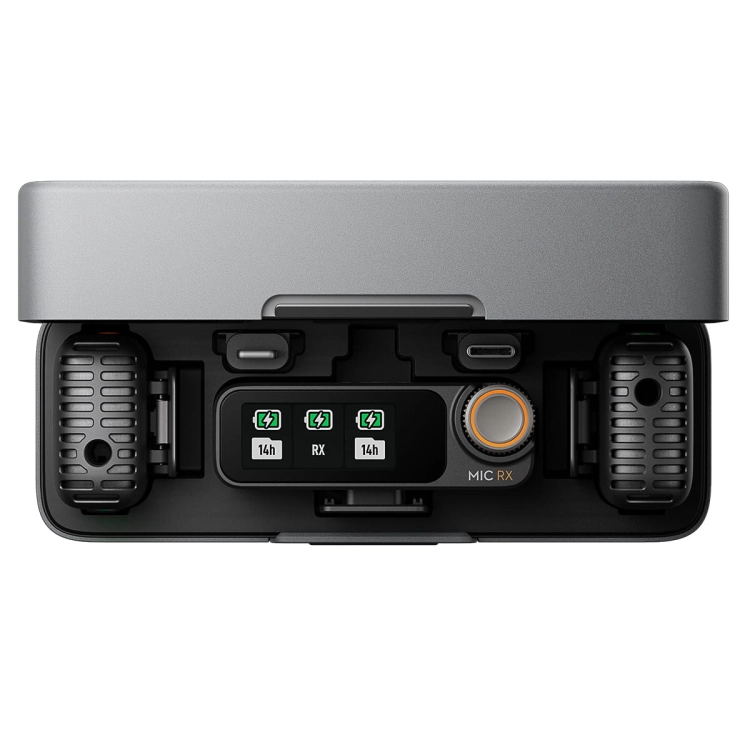 DJI Mic 2 (2 TX + 1 RX) - Bezprzewodowy system transmisji audio
