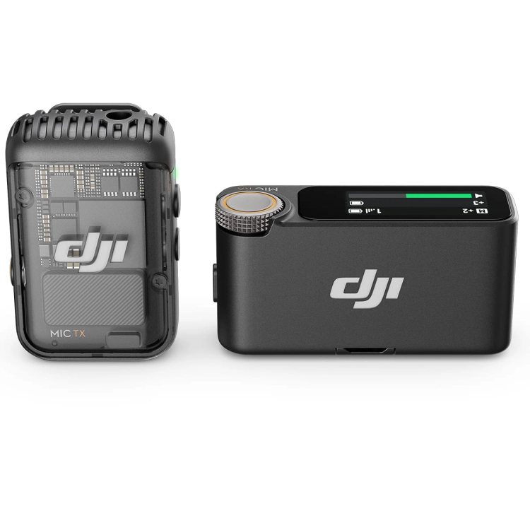 DJI Mic 2 (2 TX + 1 RX) - Bezprzewodowy system transmisji audio