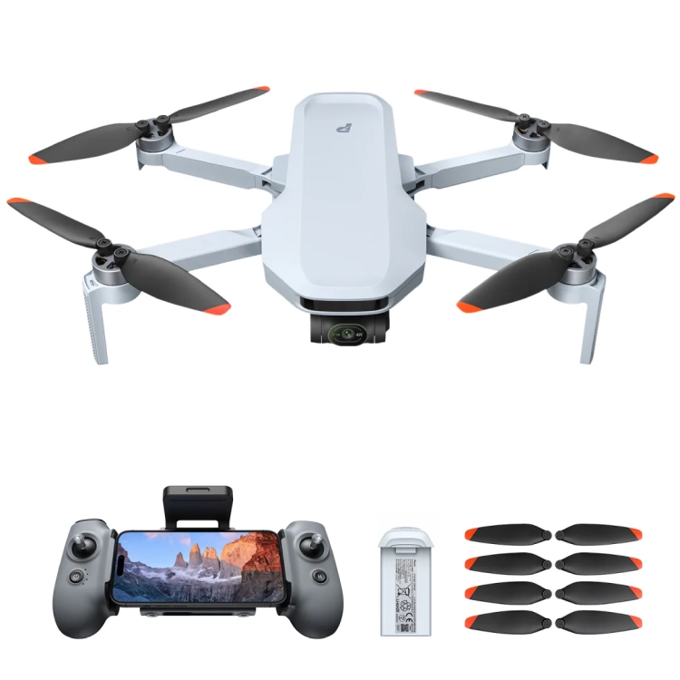 Potensic Atom 2 Fly More Combo – dron <249 g z kamerą 4K HDR na 3-osiowym gimbalu