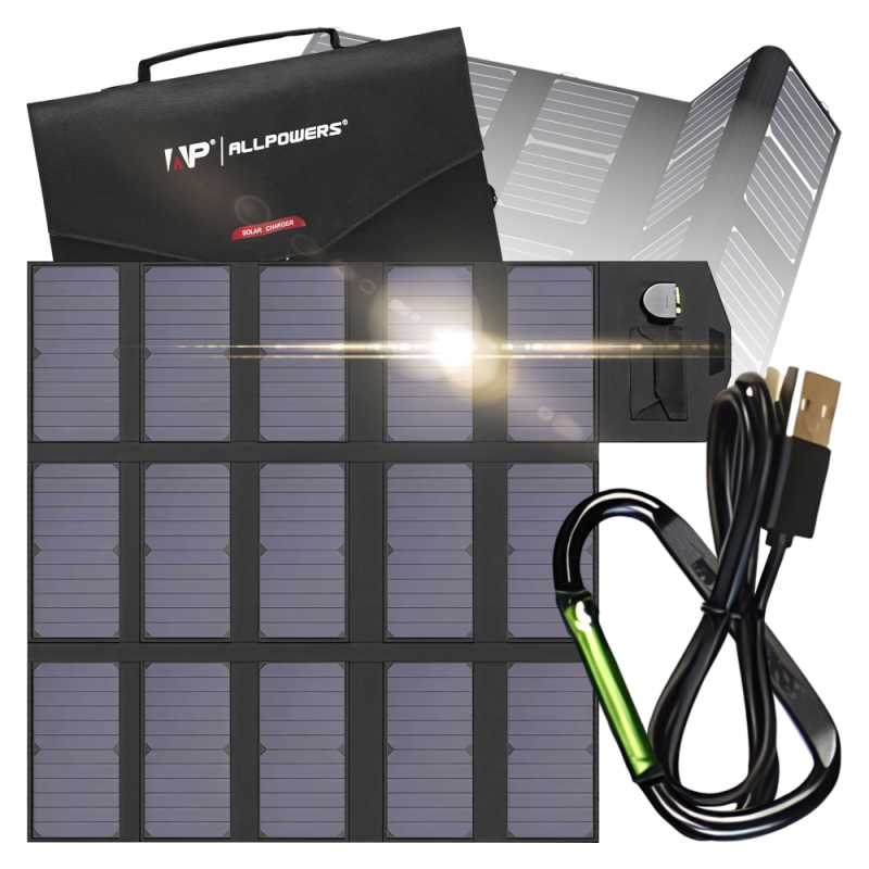 Przenośny panel / ładowarka solarna 100W Allpowers