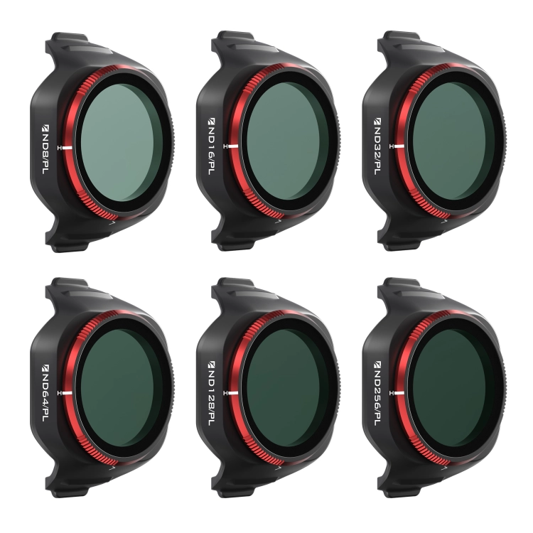 Mini 5 Pro – Zestaw filtrów Bright Day ND/PL (6 szt.) ND8/PL–ND256/PL
