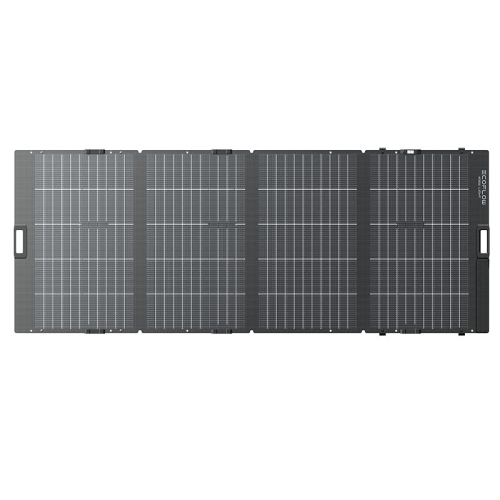 EcoFlow NextGen 400W – przekrój warstw i ogniw N-type TOPCon w panelu fotowoltaicznym 400 W