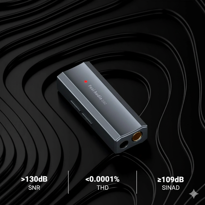 DS2 podłączony do smartfona – mobilne Hi-Res audio