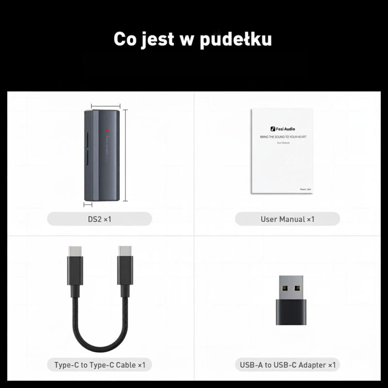 Fosi DS2 – aluminiowa obudowa i minimalistyczny design