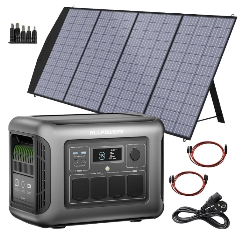 Zestaw Allpowers R1500 Lite + panel 200W