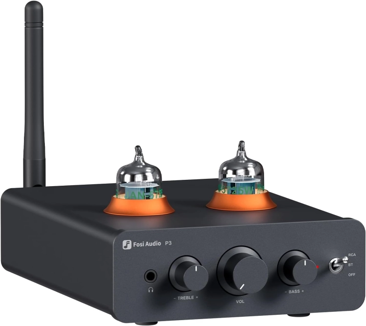 Fosi Audio P3 — lampowy preamp i wzmacniacz słuchawkowy z Bluetooth 5.1