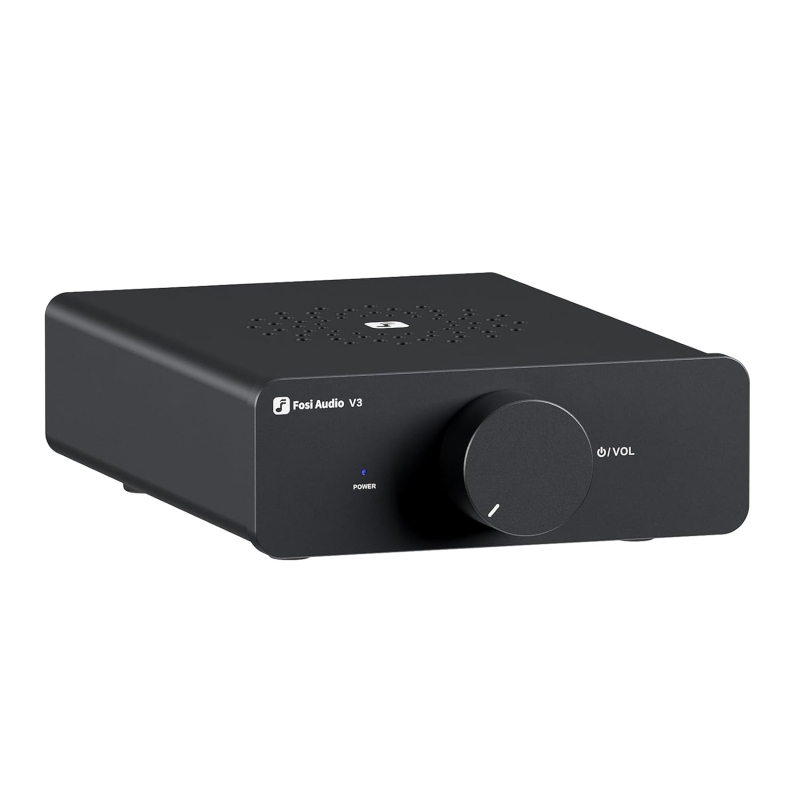 Fosi Audio V3 — mini wzmacniacz stereo TPA3255 300 W ×2