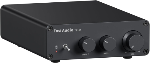 Fosi Audio TB10D — kompaktowy wzmacniacz stereo klasy D na TI TPA3255