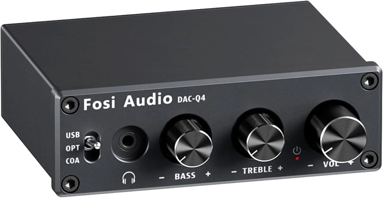 Fosi Q4 DAC USB z wyjściem RCA i słuchawkowym 3,5 mm