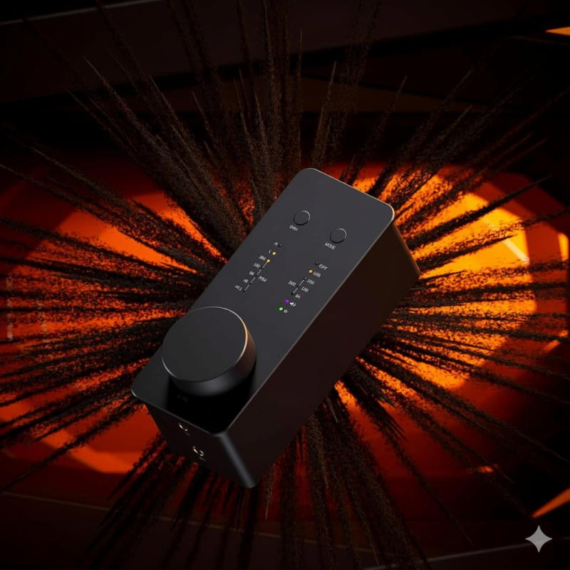 SK02 – wskaźniki LED PCM/DSD sygnalizujące aktualny format audio