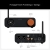 Fosi Audio ZD3 – tylny panel: USB, HDMI ARC, OPT, COA, antena Bluetooth, wyjścia XLR/RCA