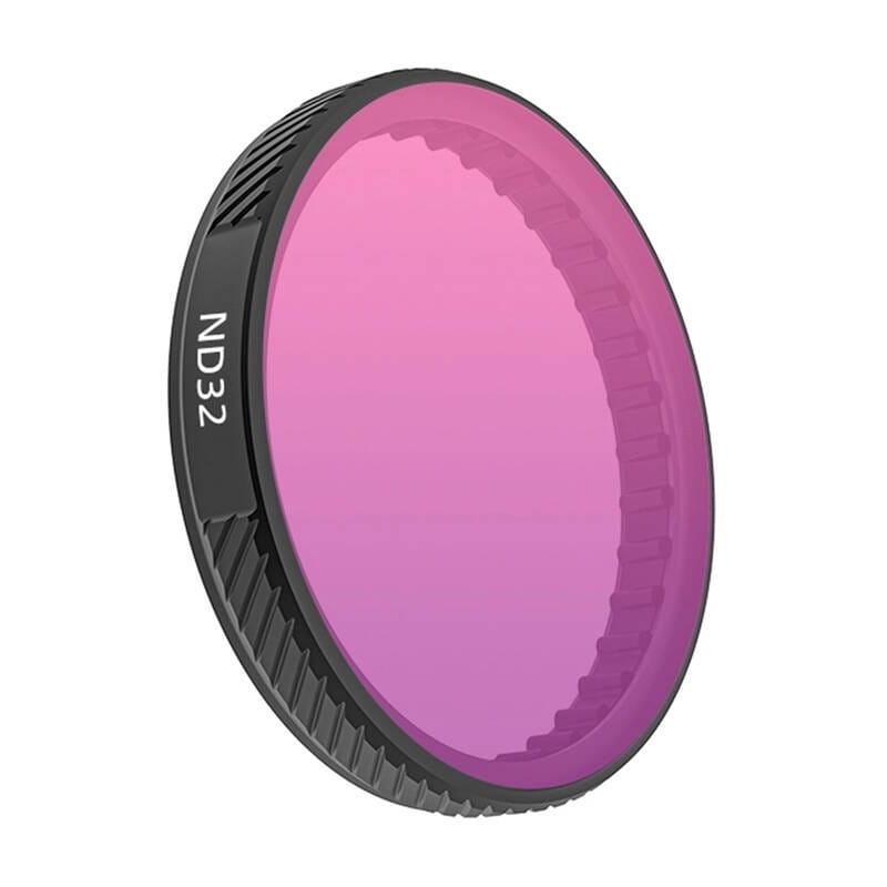 Filtry Sunnylife do DJI Osmo Action 5 Pro/4/3: CPL oraz ND8, ND16, ND32 – naturalne kolory w słońcu.