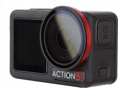 Sunnylife CPL do DJI Osmo Action 5/4/3 – regulowana polaryzacja, lepszy kontrast i nasycenie barw.