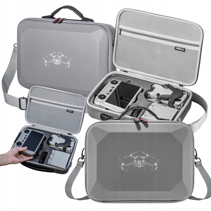 Torba STARTRC do DJI Mini 4 Pro z miejscem na DJI RC 2, hub i akcesoria.