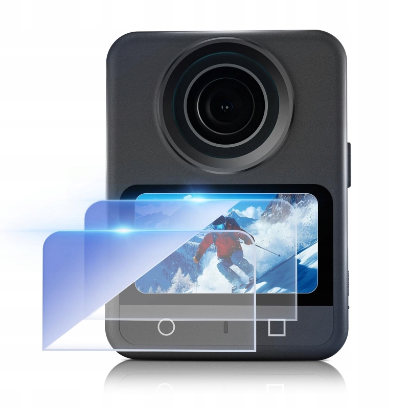 Szklo hartowane 9H do DJI Osmo 360 STARTRC — wysoka przejrzystosc i ochrona ekranu.