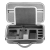 Torba etui STARTRC do kamery DJI Osmo 360 Adventure Combo - otwarta