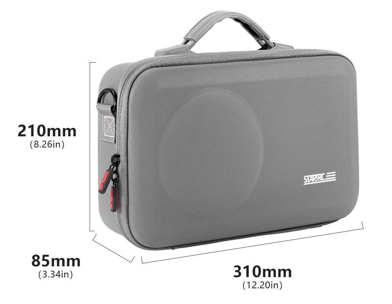 Torba etui STARTRC do kamery DJI Osmo 360 Adventure Combo - wymiar