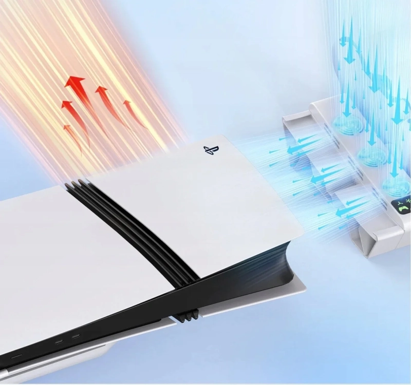 Chłodzenie z 2 wentylatorami