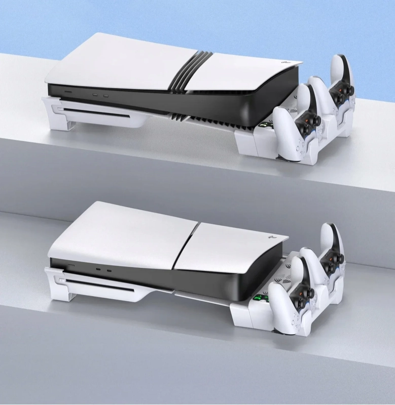 Pozioma podstawka ładująca STARTRC do PS5 Slim  Pro chłodząca