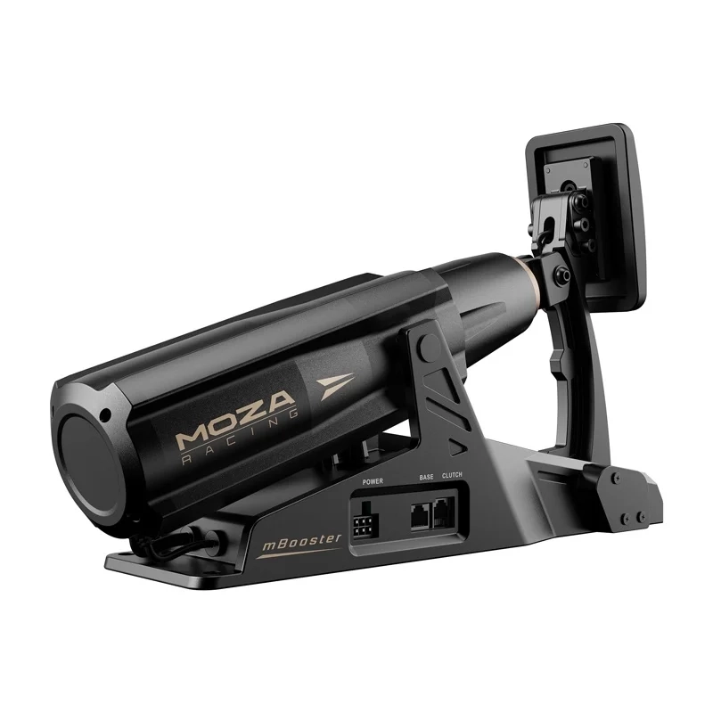 Aktywny pedał uniwersalny Moza Racing mBooster RS076 (PC) - od tyłu na ukos