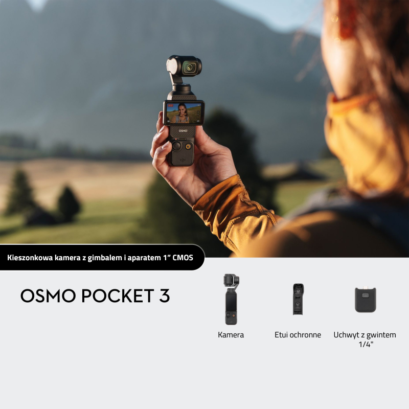 Profesjonalna jakość w kieszeni: DJI Osmo Pocket 3
