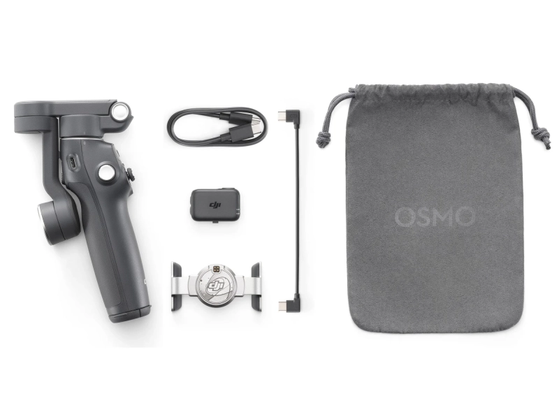 Stabilizator do telefonu DJI Osmo Mobile 7 Pro - zawartość zestawu