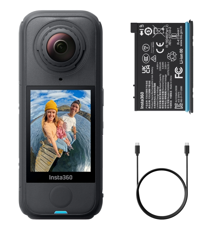Kamera sferyczna Insta360 X4 Air (zawartość zestawu)