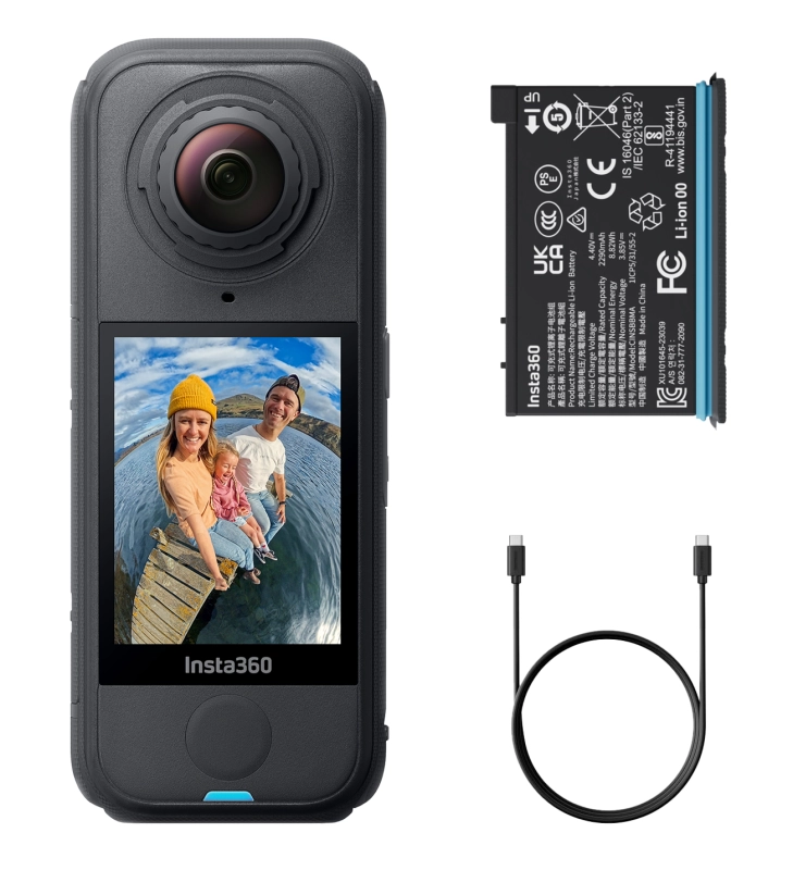 Kamera sferyczna Insta360 X4 Air (zawartość zestawu)