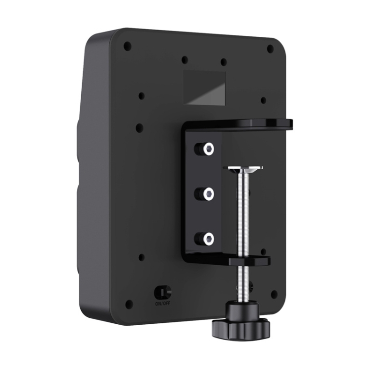 Tylna ścianka CB1 — włącznik zasilania i port USB-C
