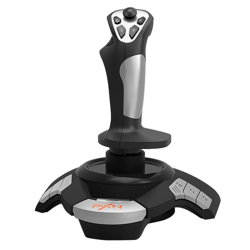 Joystick lotniczy PXN-F16 z wbudowaną przepustnicą