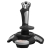 Joystick lotniczy PXN-F16 z wbudowaną przepustnicą