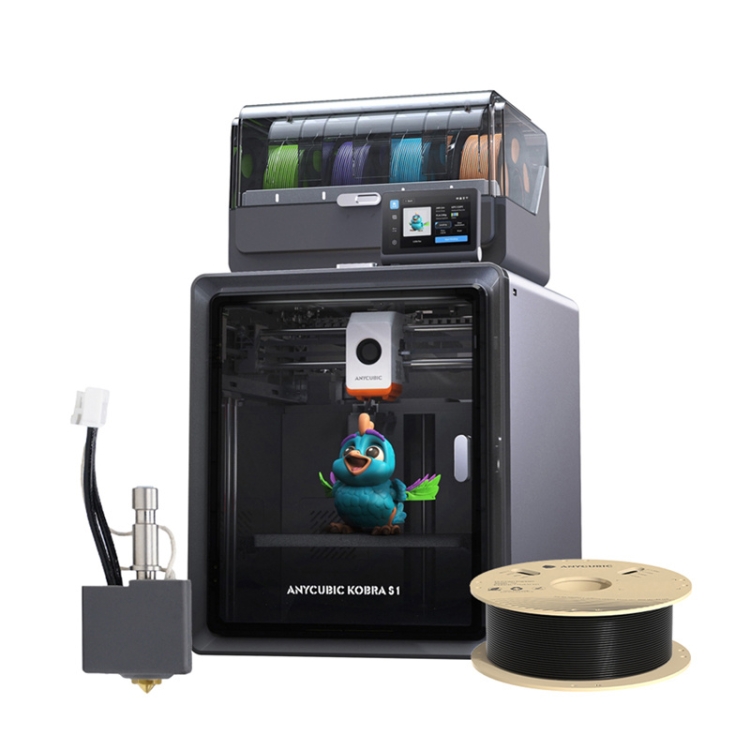 Anycubic Kobra S1 Combo prędkość druku do 600 mm na sekundę