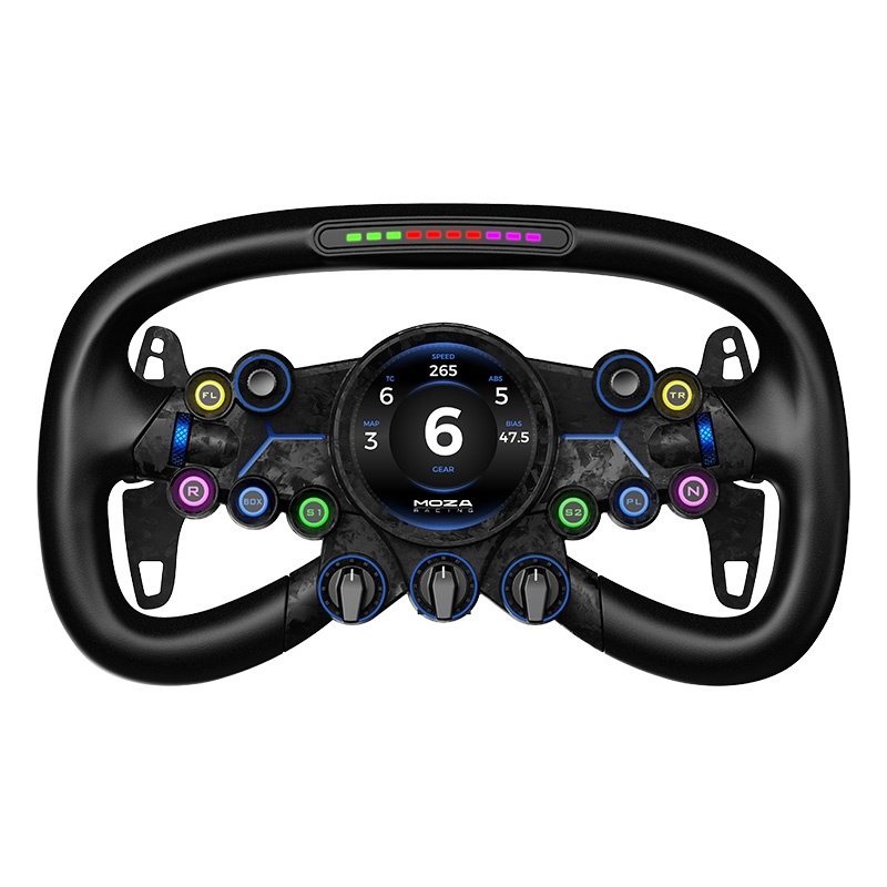 Moza Racing Vision GS RS064 kierownica 310 mm z ekranem dotykowym 2,85 cala