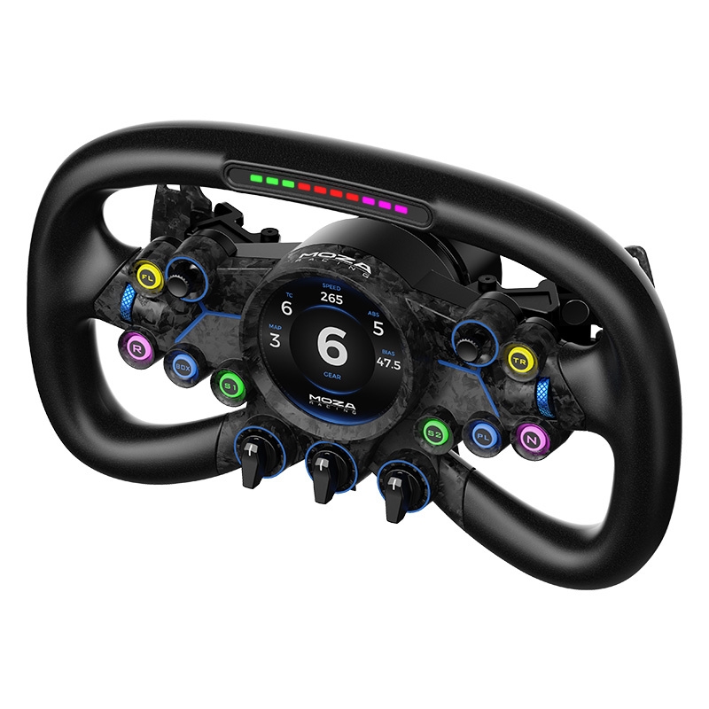 Moza Racing Vision GS RS064 wyświetlacz HD 60 Hz z telemetrią wyścigową