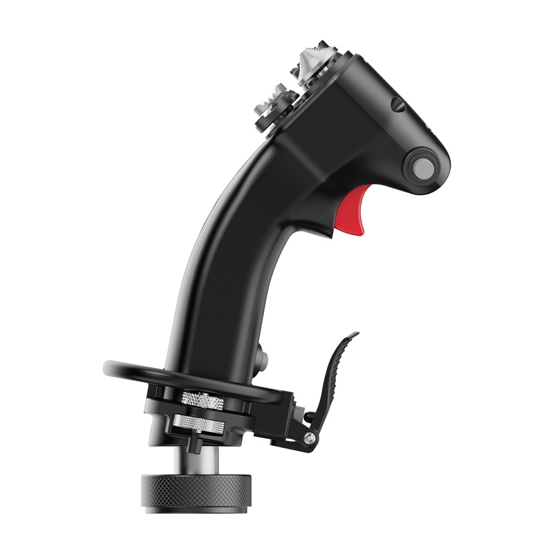 Flightstick MOZA MH16 inspirowany klasycznym drążkiem sterowym myśliwca