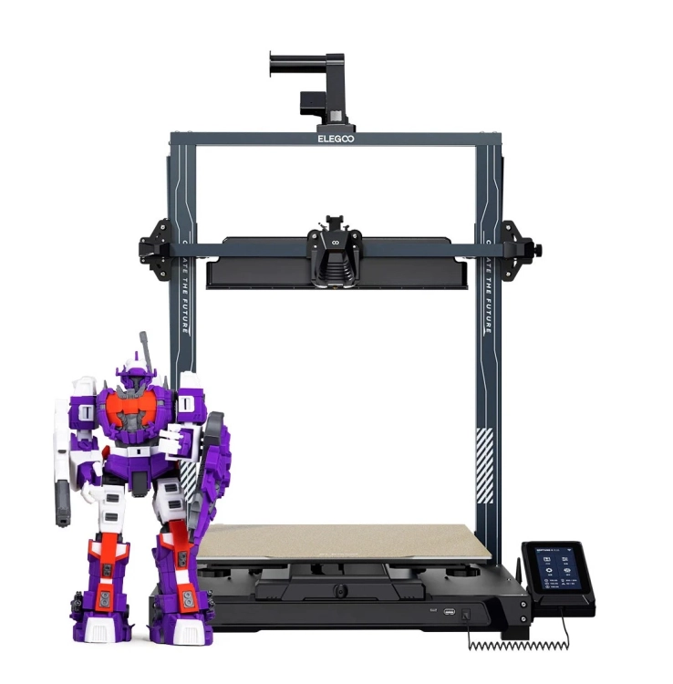Neptune 4 Plus podczas szybkiego druku modelu