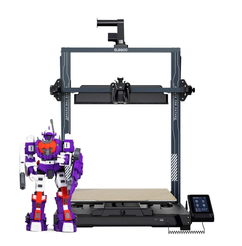 Neptune 4 Plus podczas szybkiego druku modelu