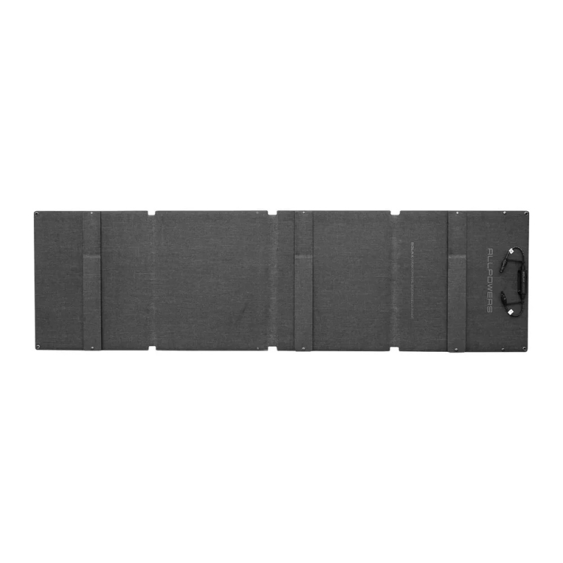 Panel słoneczny ALLPOWERS SOLAX SE200 200 W z powłoką ETFE rozłożony w terenie