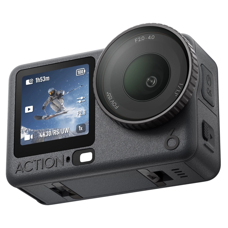 DJI Osmo Action 6 - na ukos od lewej