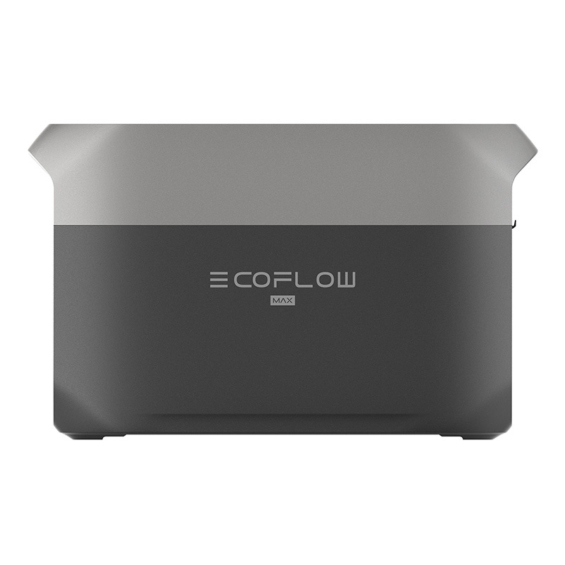 Zbliżenie na porty USB i gniazda AC w stacji zasilania EcoFlow DELTA 3 Max.
